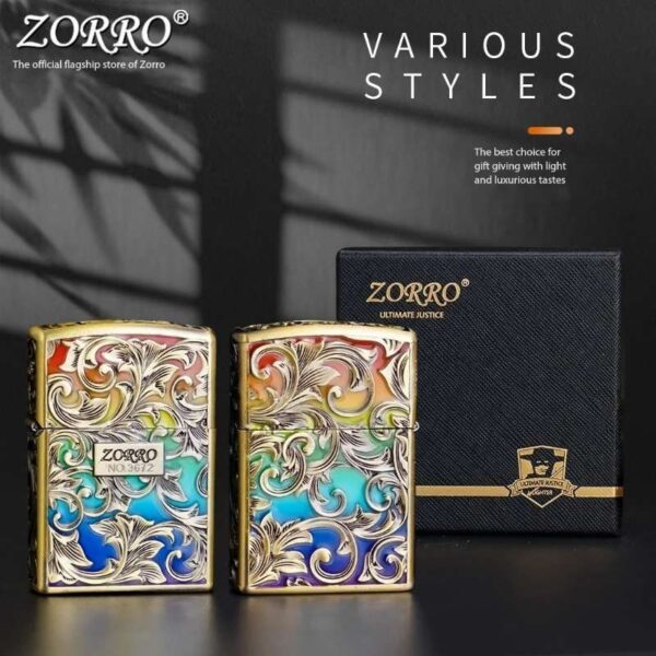 Colorful sugar coated Zoro windproof lighter